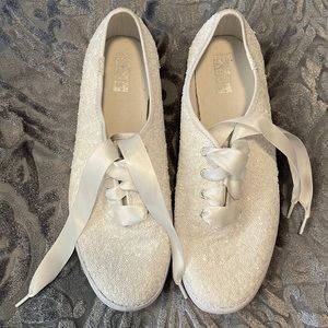 Wedding White Sparkle Keds